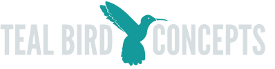 Teal Bird Concepts Logo