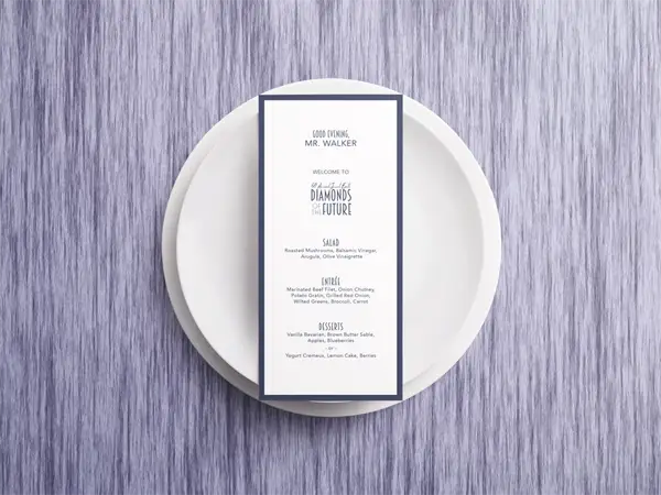 Menu Cards